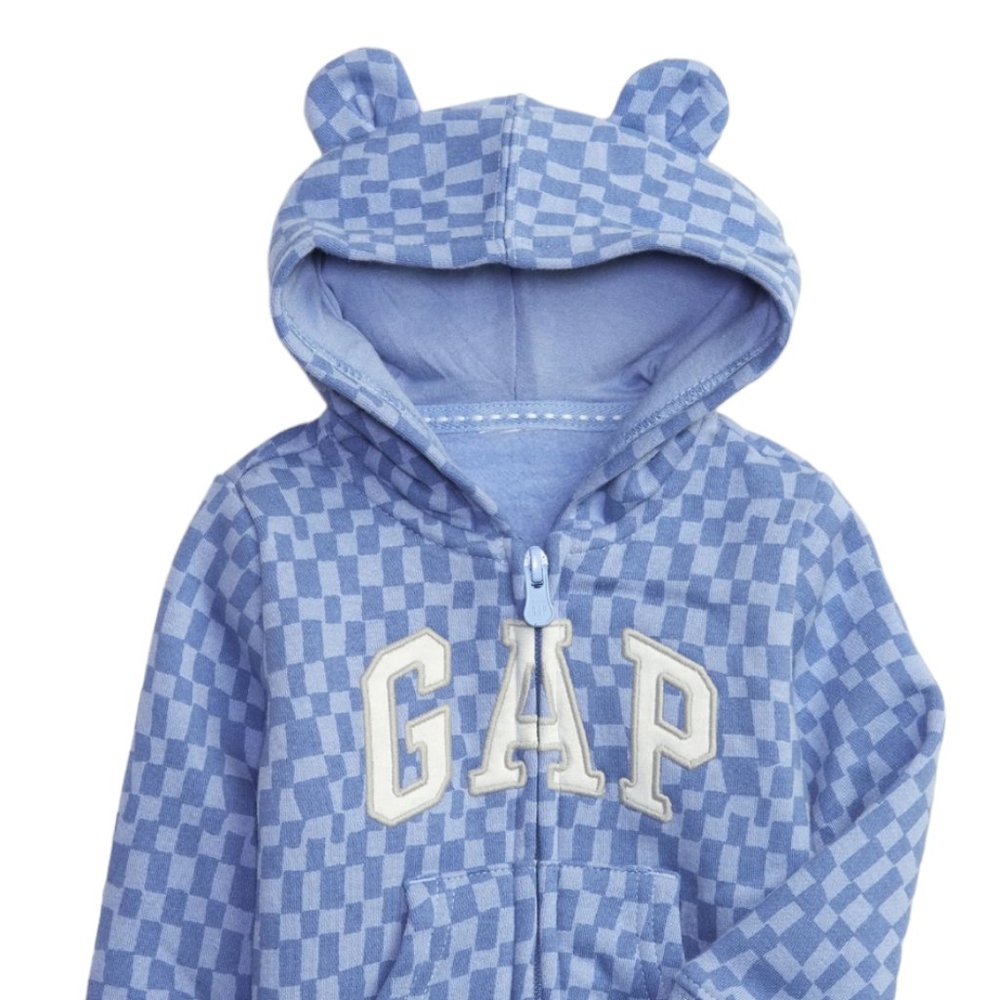 Baby‎ Gap Zip Up Hoodie. Ears on Hood. NWT. Size 18-24 Months.